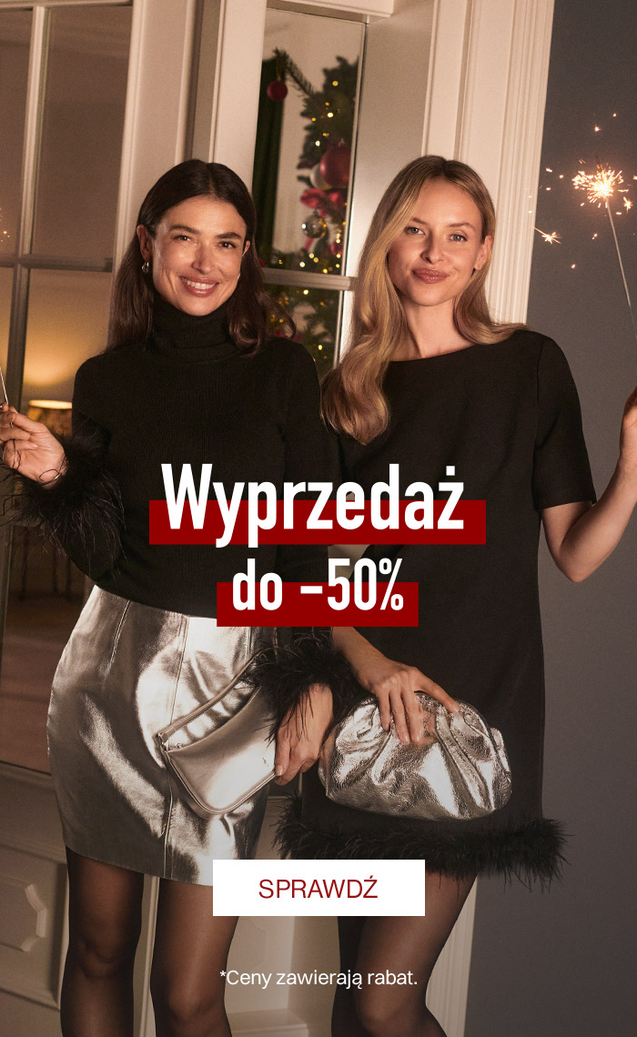 Wyprzedaż do -50%