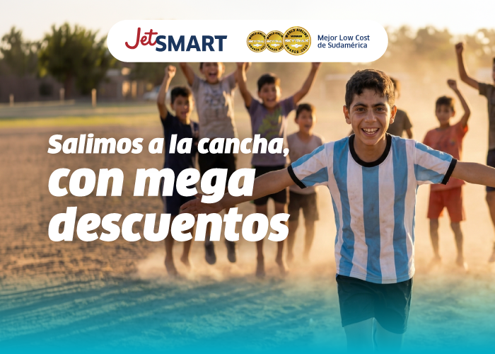 JetSMART - Vuela más pagando menos