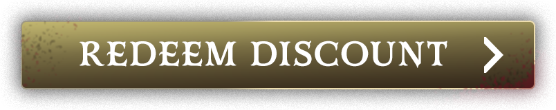 Gold gradient button labelled "REDEEM DISCOUNT" with white chevron arrow — call-to-action for redeeming a discount or coupon