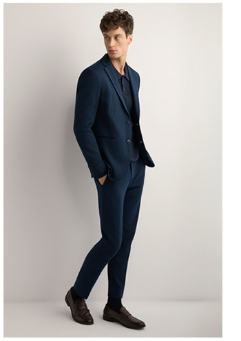 Granatowa marynarka męska