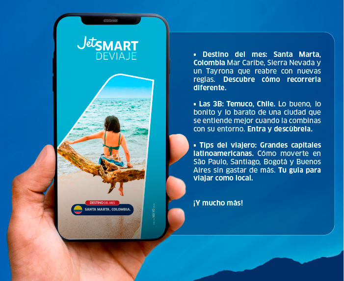 Descubre destinos y prepárate para tu próximo vuelo.