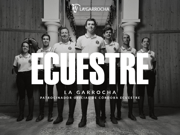 Imagen banner inicial de la campaña Ecuestre de La Garrocha, patrocinador oficial de Cordoba Ecuestre